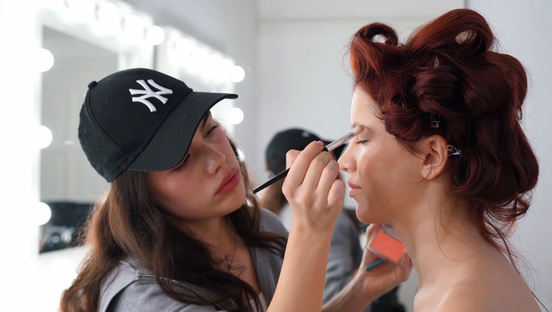 Fashion shoot preparation